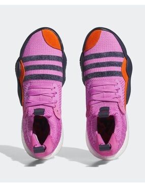 NWT New Adidas Trae Young 2 Basketball Sneakers Pink Orange Black 10